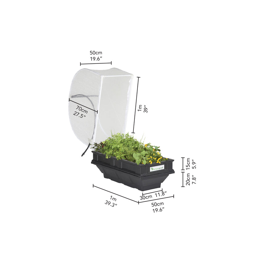 Small vegepod dimensions